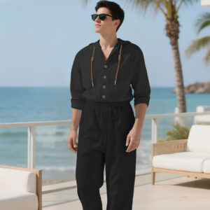 Fashion Personality Men's Sports Leisure Suit