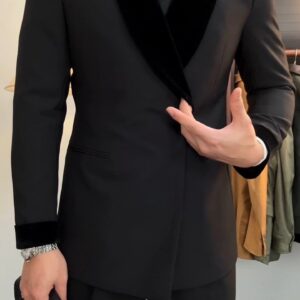 Sheffield Blazer - Velvet Shawl Lapel